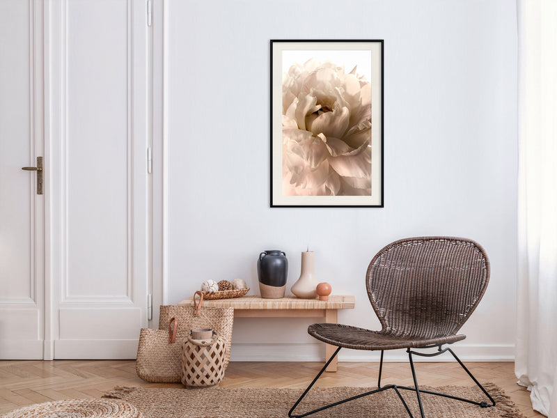 Poster - Bloom  - zwart passepartout