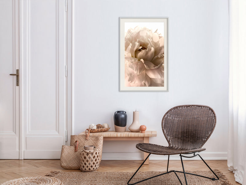 Poster - Bloom  - wit passepartout