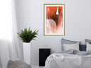 Poster - Tulip Petals  - goud passepartout