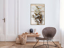 Poster - Decorative Twigs  - goud
