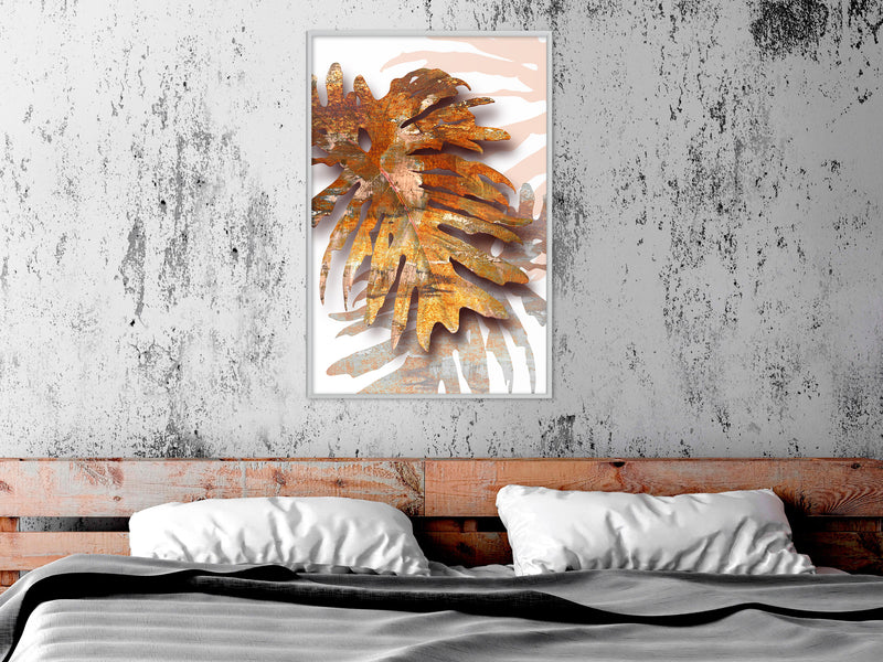 Poster - September Leaves  - wit