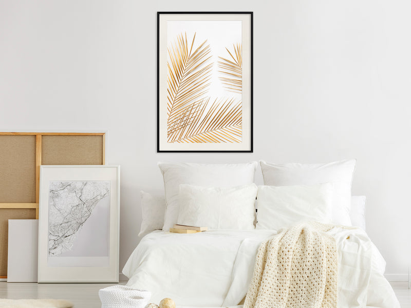 Poster - Breath of Vitality  - zwart passepartout