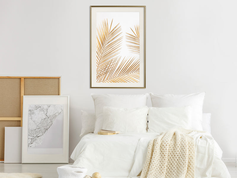 Poster - Breath of Vitality  - goud passepartout