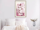Poster - Scent of Peonies  - goud passepartout