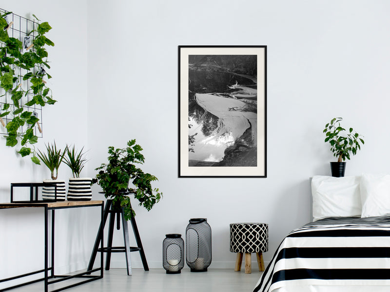 Poster - Duckweed  - zwart passepartout