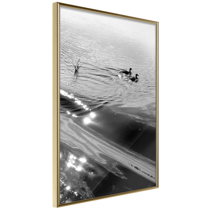 Poster - Texture of Water  - goud