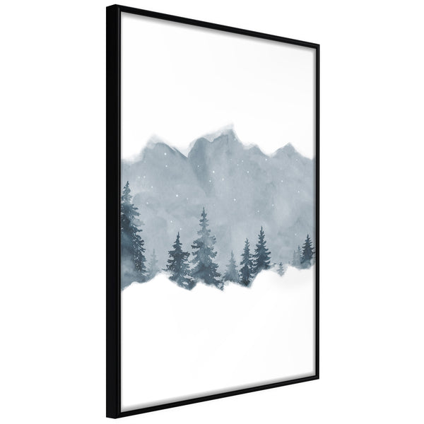 Poster - Taiga  - zwart