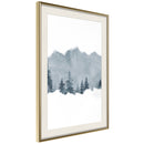 Poster - Taiga  - goud passepartout