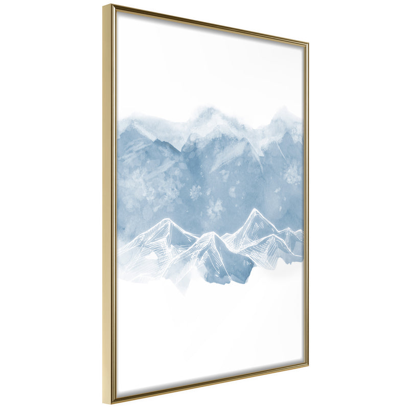 Poster - Winter Wonderland  - goud