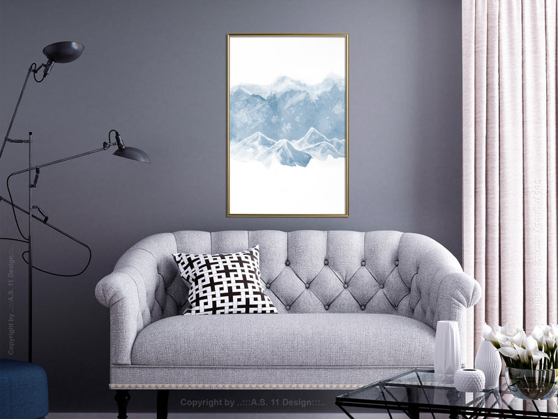 Poster - Winter Wonderland  - goud