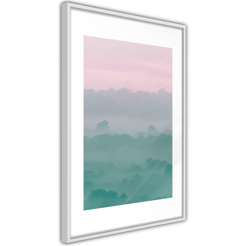 Poster - Morning Fog  - wit