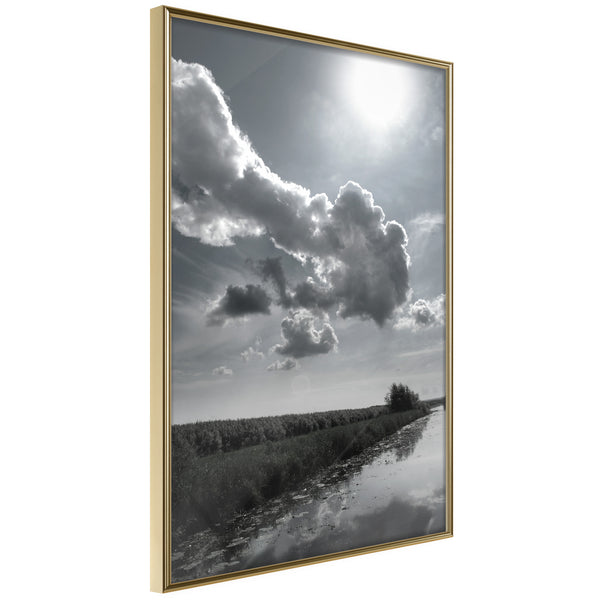 Poster - Scorching Day  - goud