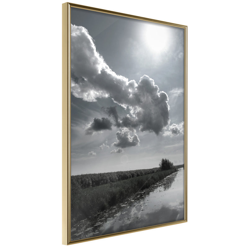 Poster - Scorching Day  - goud