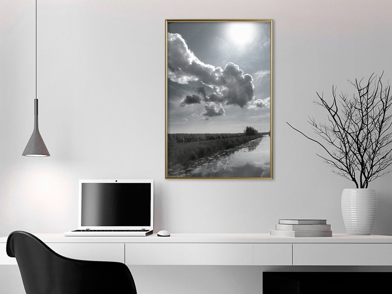 Poster - Scorching Day  - goud