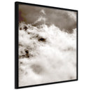 Poster - Clouds  - zwart