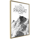 Poster - Peaks of the World: Nanga Parbat  - goud