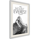 Poster - Peaks of the World: Mount Everest  - wit passepartout