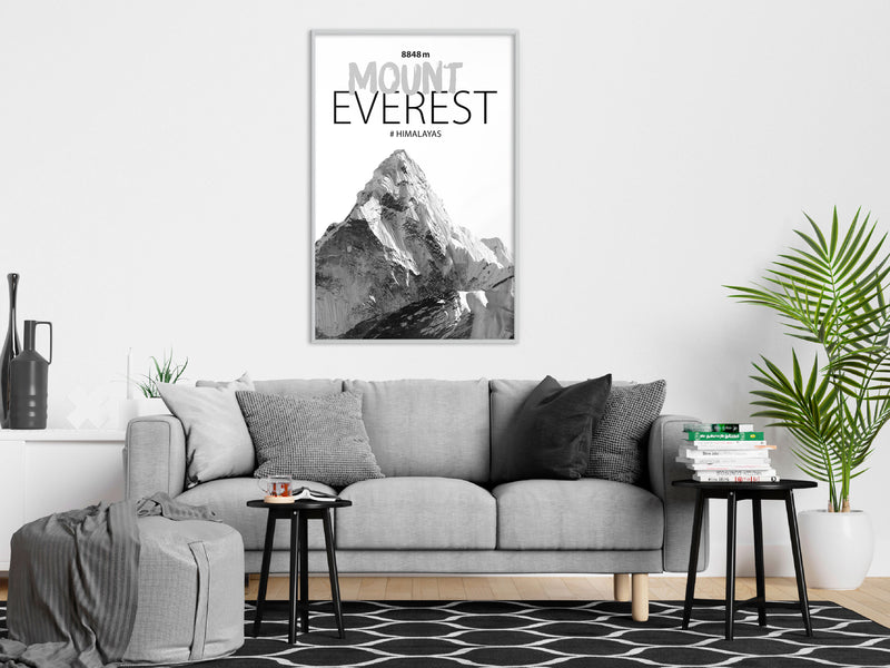 Poster - Peaks of the World: Mount Everest  - wit