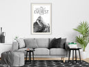Poster - Peaks of the World: Mount Everest  - wit passepartout