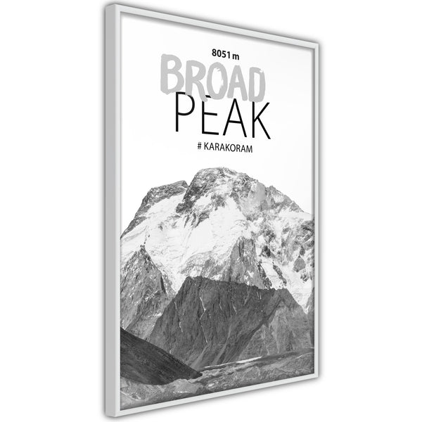 Poster - Peaks of the World: Broad Peak  - wit