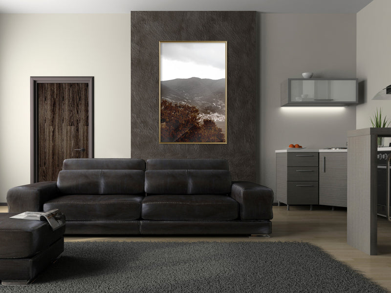 Poster - Place for a Trip  - goud