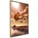 Poster - Holiday Nostalgia  - goud