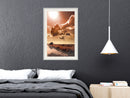 Poster - Holiday Nostalgia  - wit passepartout