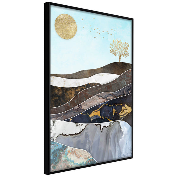 Poster - Depth of the Interior  - zwart