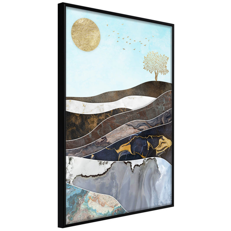 Poster - Depth of the Interior  - zwart