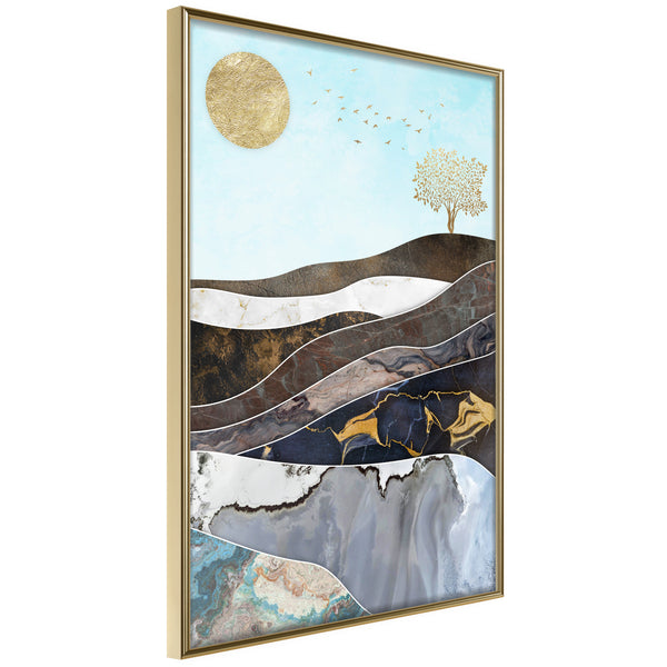 Poster - Depth of the Interior  - goud