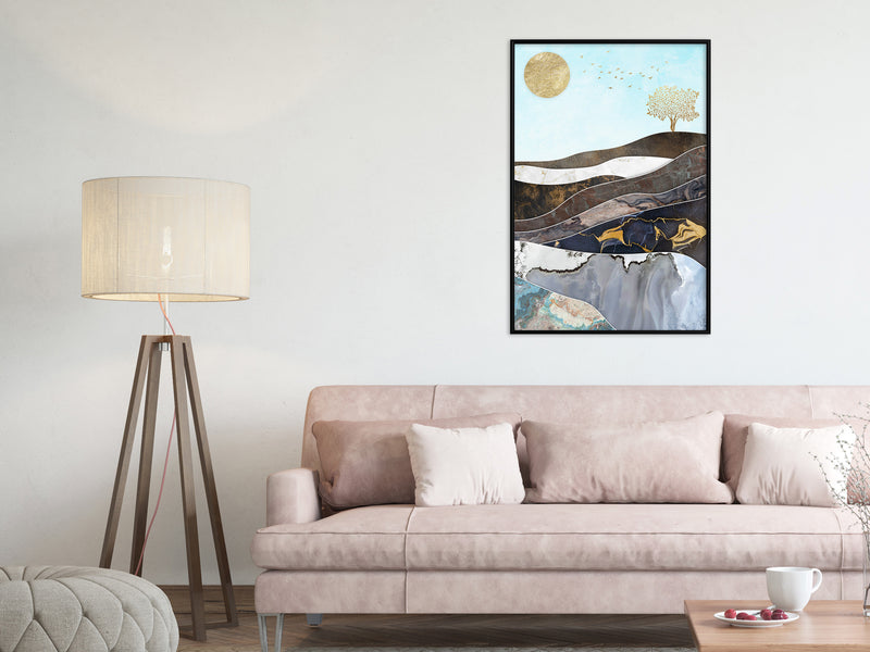 Poster - Depth of the Interior  - zwart