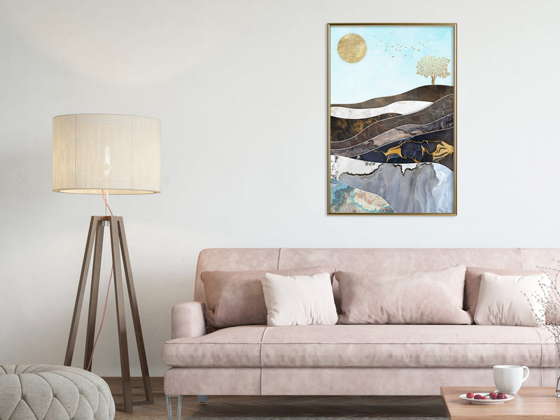Poster - Depth of the Interior  - goud
