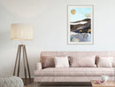 Poster - Depth of the Interior  - wit passepartout