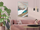 Poster - Painted Landscape  - wit