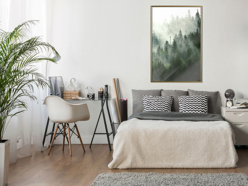 Poster - Steaming Forest  - goud