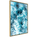 Poster - Sea Foam  - goud
