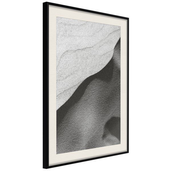 Poster - Beauty of the Desert  - zwart passepartout