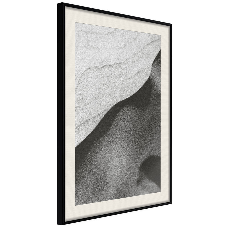 Poster - Beauty of the Desert  - zwart passepartout
