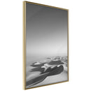 Poster - Ocean of Sand I  - goud