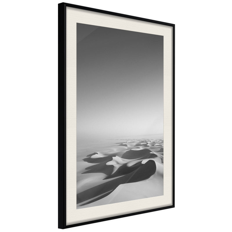 Poster - Ocean of Sand I  - zwart passepartout