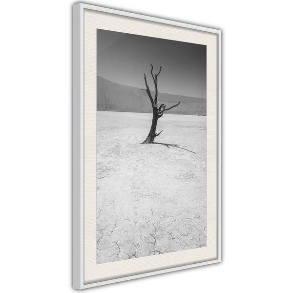 Poster - Survivor  - wit passepartout