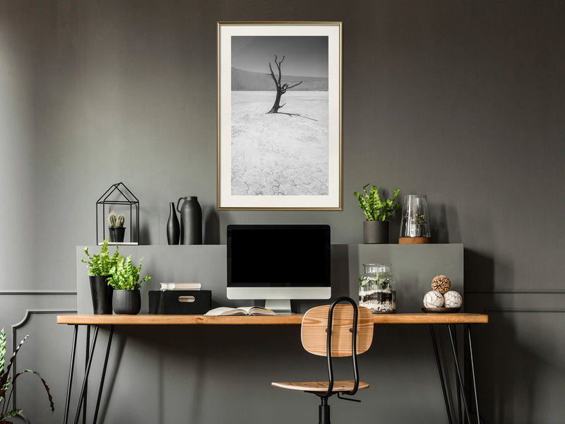 Poster - Survivor  - goud passepartout