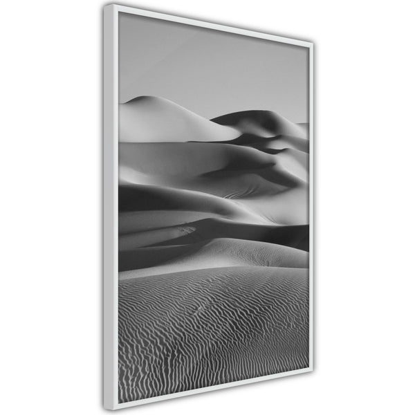 Poster - Ocean of Sand II  - wit