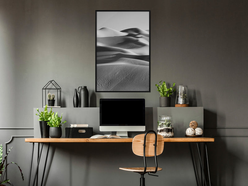 Poster - Ocean of Sand II  - zwart