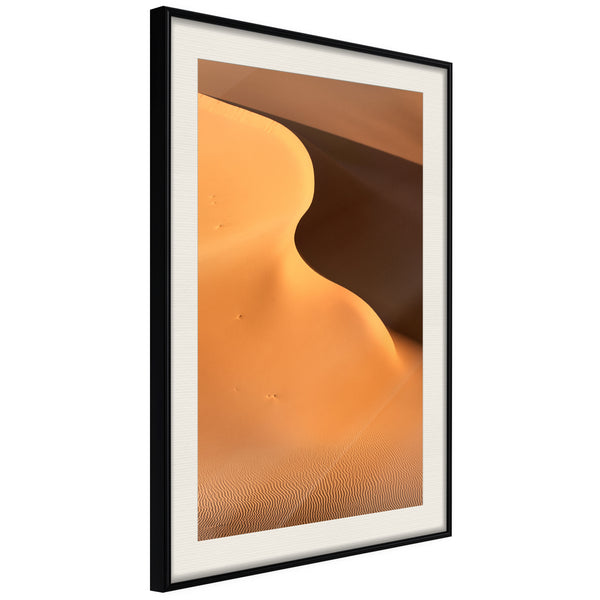 Poster - Ridge of Dune  - zwart passepartout