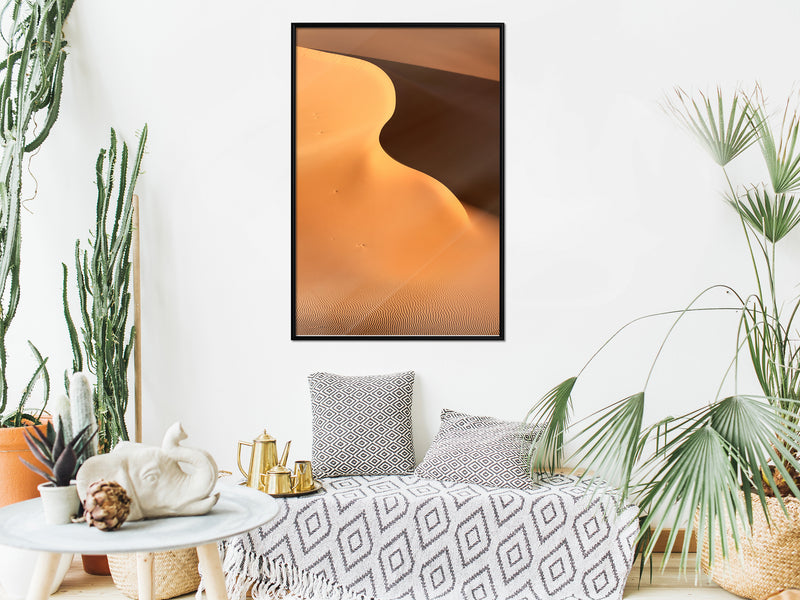Poster - Ridge of Dune  - zwart