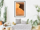 Poster - Ridge of Dune  - zwart passepartout