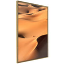 Poster - Desert Landscape  - goud