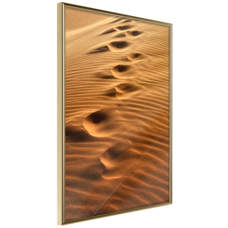 Poster - Lost Wanderer  - goud