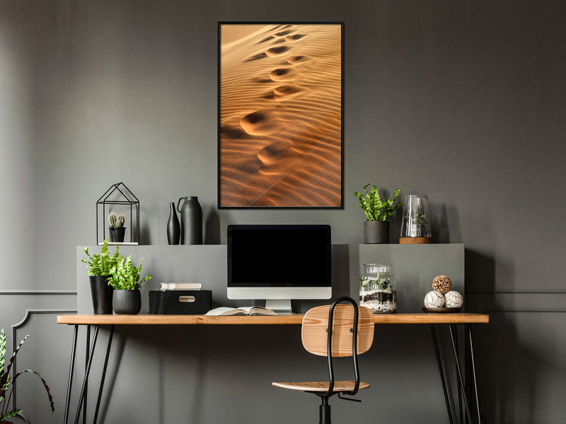 Poster - Lost Wanderer  - zwart